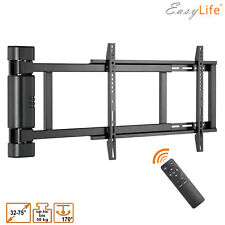 ►EasyLife Motorized TV Wall Mount Bracket Electric Swivel 32" - 75" LED/OLED