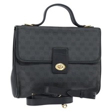 GUCCI GG Canvas Hand Bag 2way