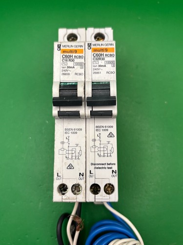 Merlin gerin c60h 30ma rcbo - rcbo, c6