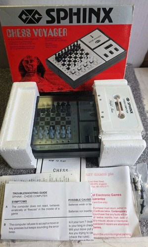 Sphinx chess set - set, elecronic