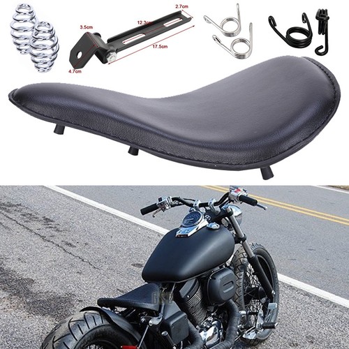 Motorbike solo seat black - motorbike,