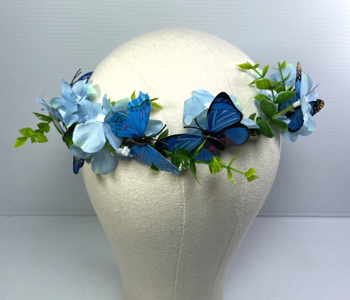 Butterfly flower crown for - crown,
