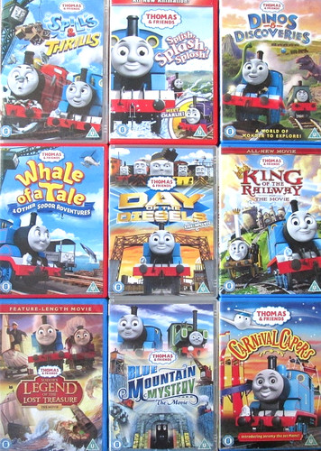 Thomas the tank dvds - thomas,