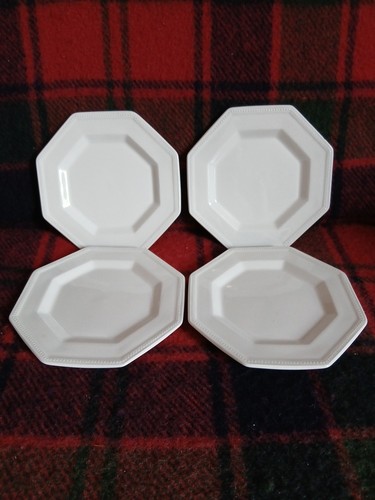 Vintage octagonal tea - octagonal, plates