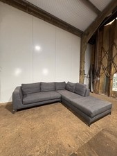 B&B Italia Grey Fabric Corner