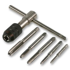 New 6pc TAP WRENCH & CHUCK SET