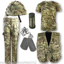 BOYS ARMY OUTFIT KIDS 3-13