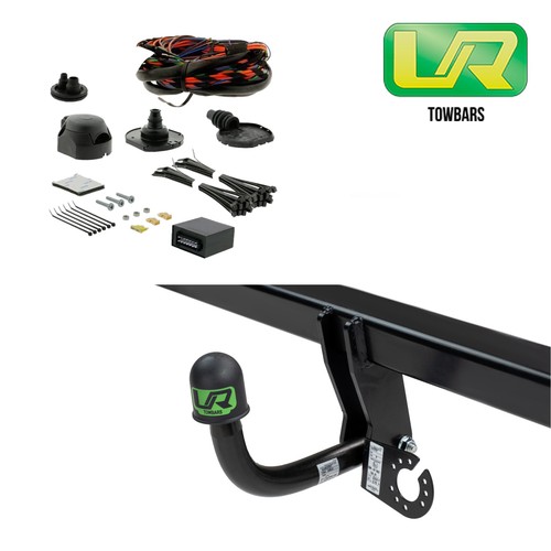 Fixed swan towbar 13 pin - +,