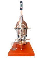 alembic distiller still essential oils & hydrosol  with glass condensation coil