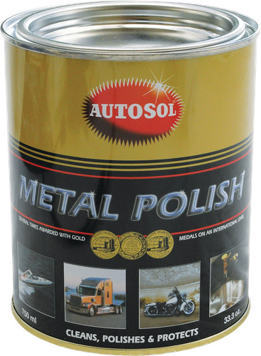 Autosol metal polish paste - metal,