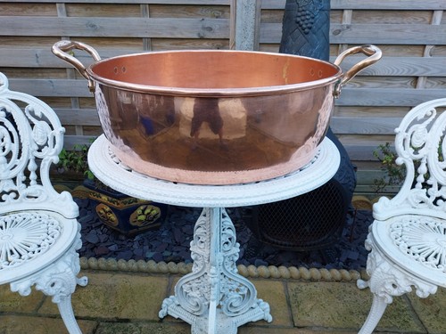 Copper jam pan benham - jam, pan.
