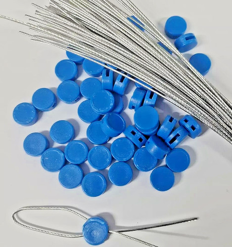 100 10mm round plastic - x,