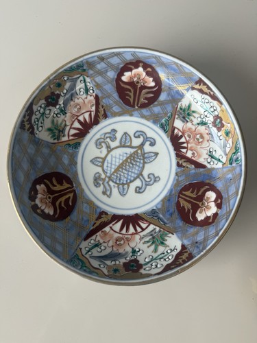 Antique japanese imari shallow - antique,