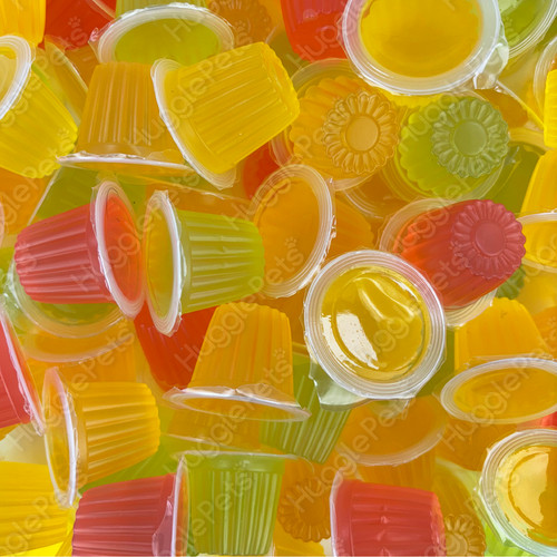 Fruit jelly pots - x, reptile