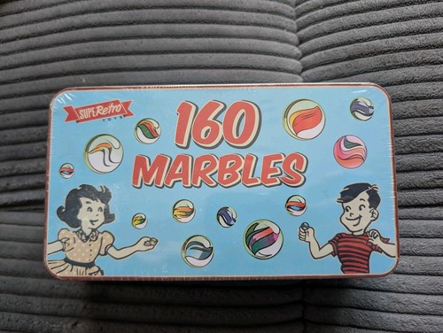 160 classic glass marbles - classic,