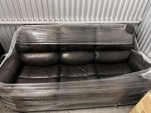 New leather couch electric - leather,