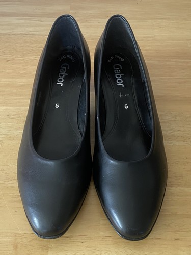 Gabor womens black leather - gabor,