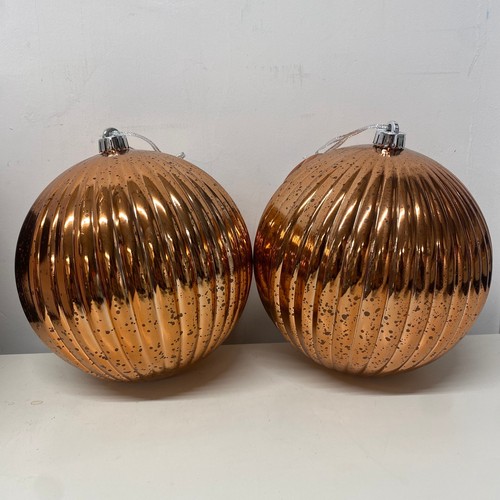 Giant baubles copper pack of - giant,