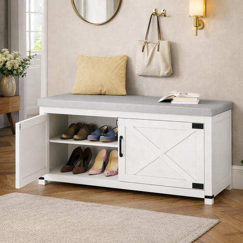 Shoe storage bench - shoe,