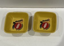 Pair Of 2002 commemorative 70th anniversary Weetabix company Breakfast Bowls