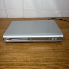 Philips DVDR3305 DVD Recorder Silver – Tested Working No Remote Control