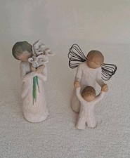 2 X Willow Tree Figurines By