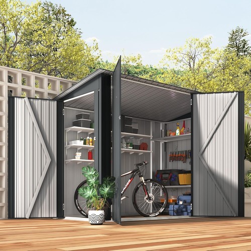 Lockable galvanized steel bike - steel,