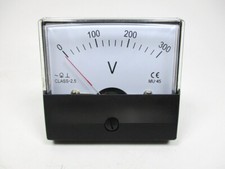 MU45 0-300V Panel Meter
