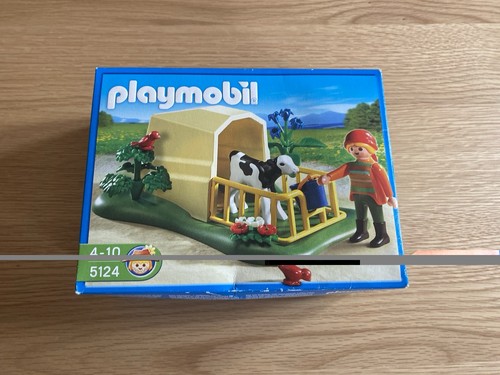 Playmobil 5124 calf feeder set - calf,