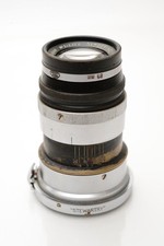 Vinatge ROSS Definex 3 1/2" 89mm f/3.5  Lens Contax Rangefinder Mount. Working