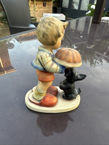 Hummel boy scotty dog - scotty, figurine