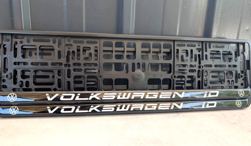 Car number plate holder - plate,