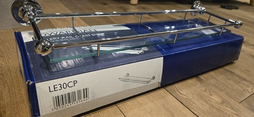 Bathroom glass shelf with - bathroom,
