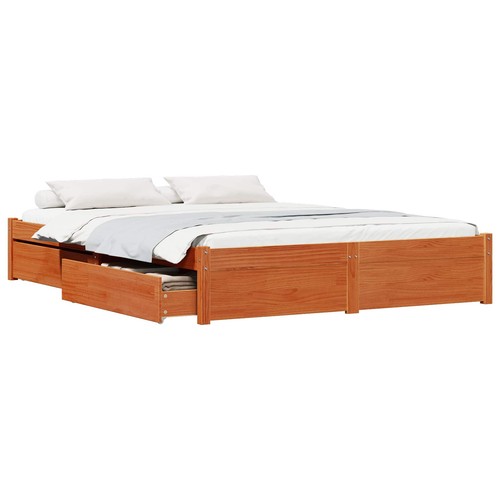 Bed frame with - bed,