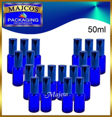 50ml empty cobalt blue glass - empty,