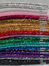 3mm Mini Sequin Fabric Stretch Material - Sparkling Pailettes Sequins 130cm wide