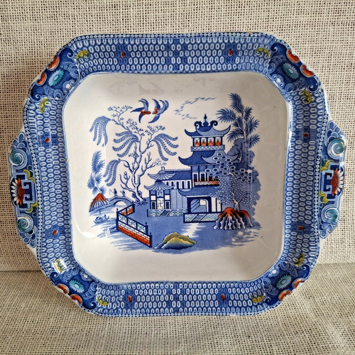 Burleigh ware willow - ware,