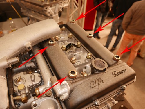 Nut valve cover giulia - nut,