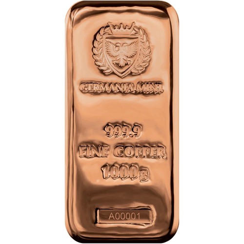 Germania mint copper cast - kg,