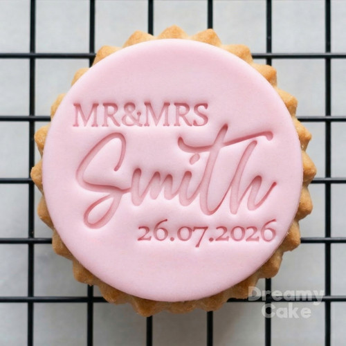 Personalised mrs cookie - mr,