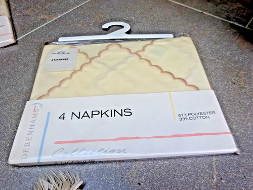 Vintage debenhams napkins - vintage,