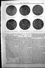 Old Antique Print Builder 1897