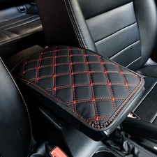 Car Interior Armrest Pad Cover Center Console Leather Cushion Car Accessories