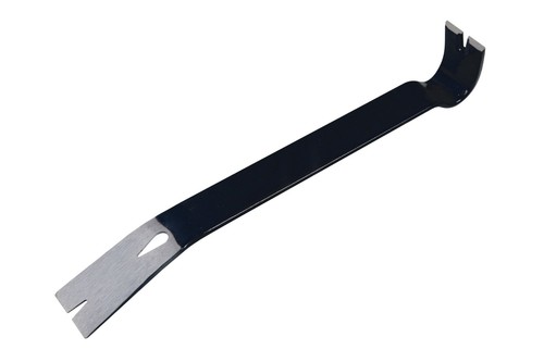 Flat pry bar - with, removal