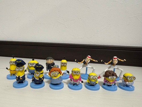 Minions choco egg figure set - minions,