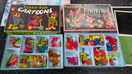 Fuzzy felt cartoons fantasy - fuzzy,