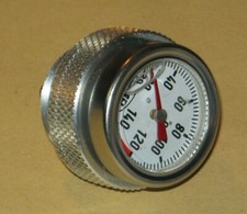 Oil temperature gauge for