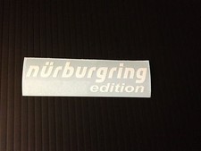 nurburgring edition sticker