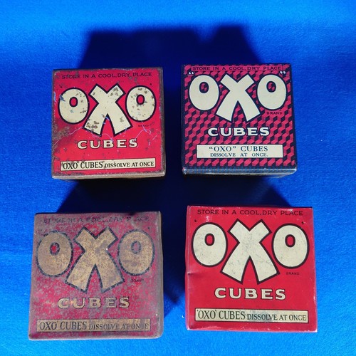 Vintage oxo tins - vintage,
