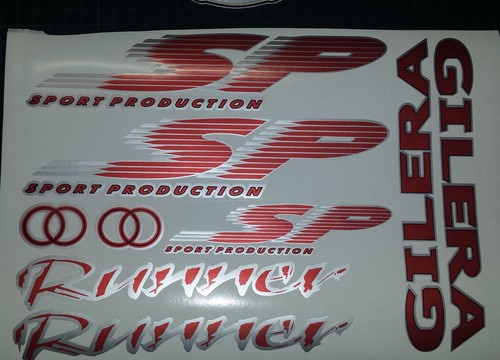 Gilera runner sticker - gilera, sp